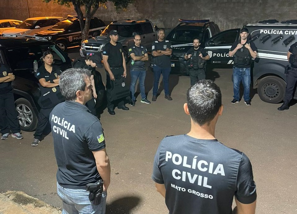 Polícia Civil cumpre 13 ordens judiciais em operação contra grupo especializado em furto de módulos de caminhão